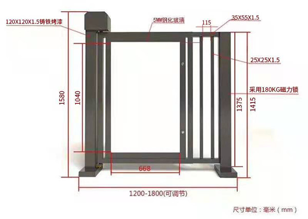 廣告人行自動(dòng)門